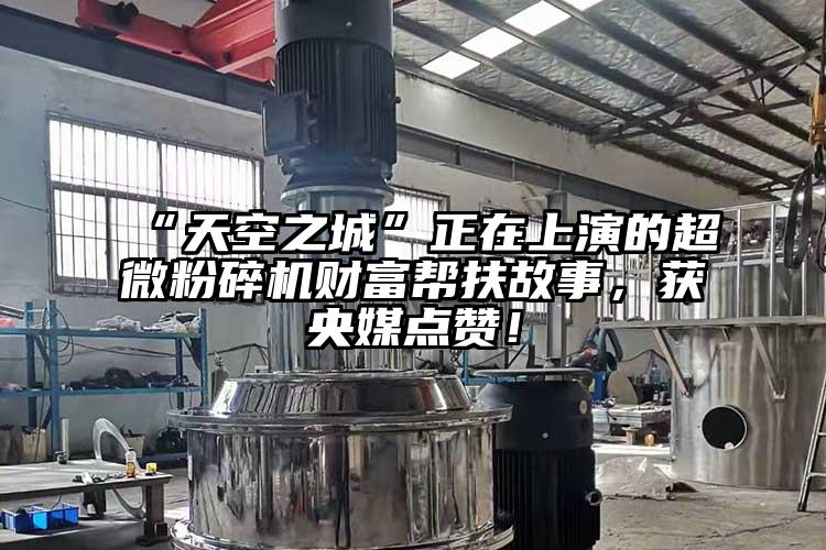 “天空之城”正在上演的超微粉碎機財富幫扶故事，獲央媒點(diǎn)贊！