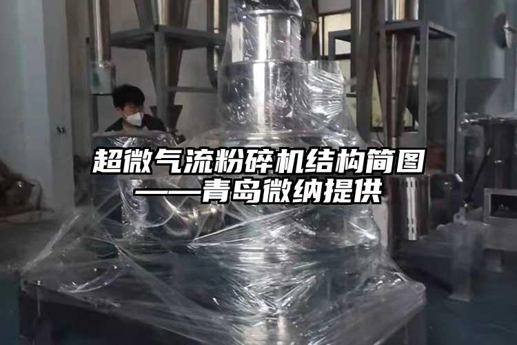 超微氣流粉碎機結構簡(jiǎn)圖——青島微納提供