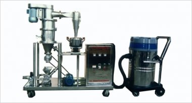 氣流粉碎機在高速氣流的作用下利用物料獲得巨大的動(dòng)能。